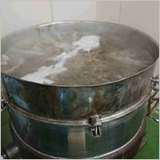 煮出し作業